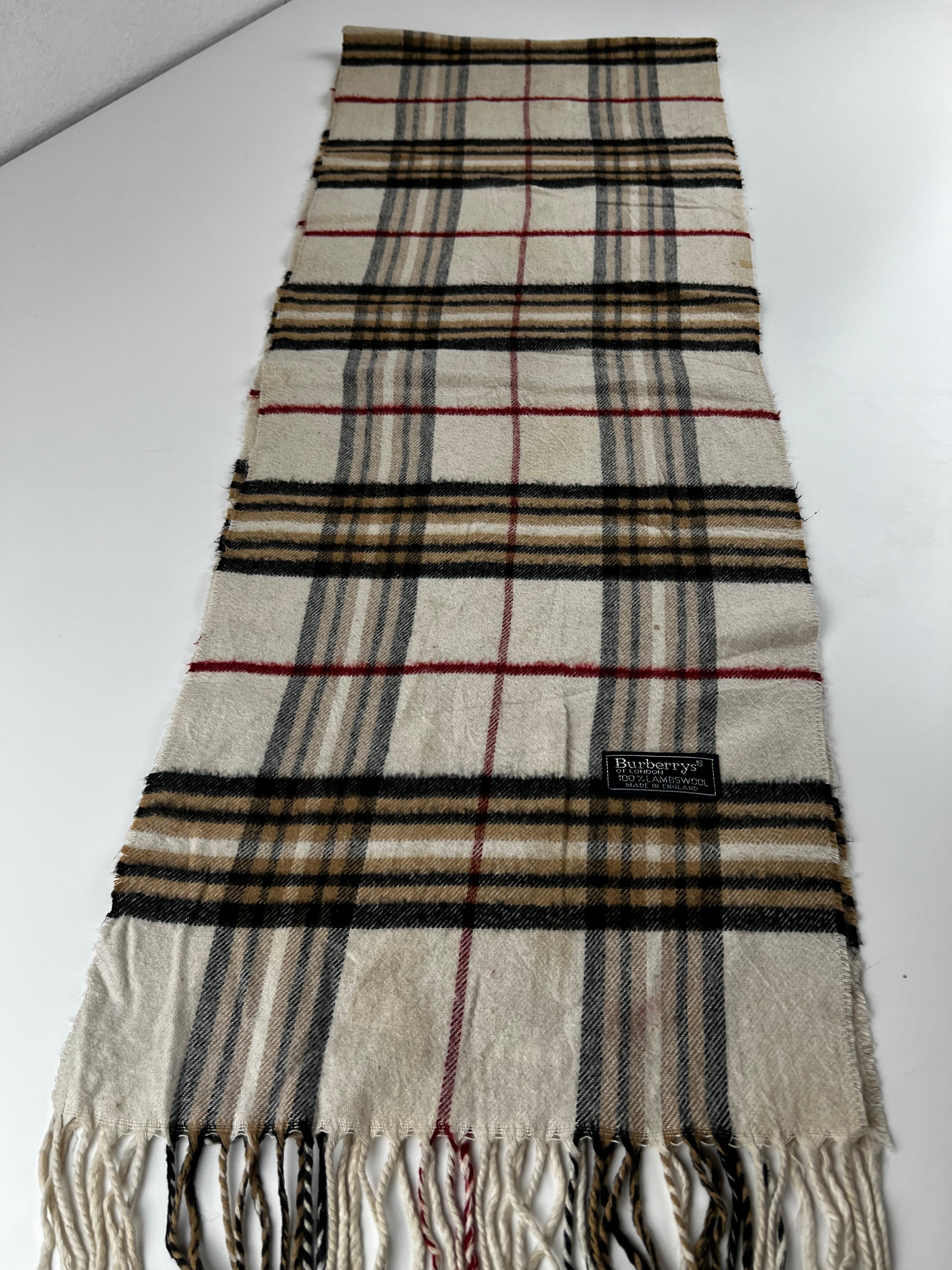 Burberry Schal | Weiß/Beige