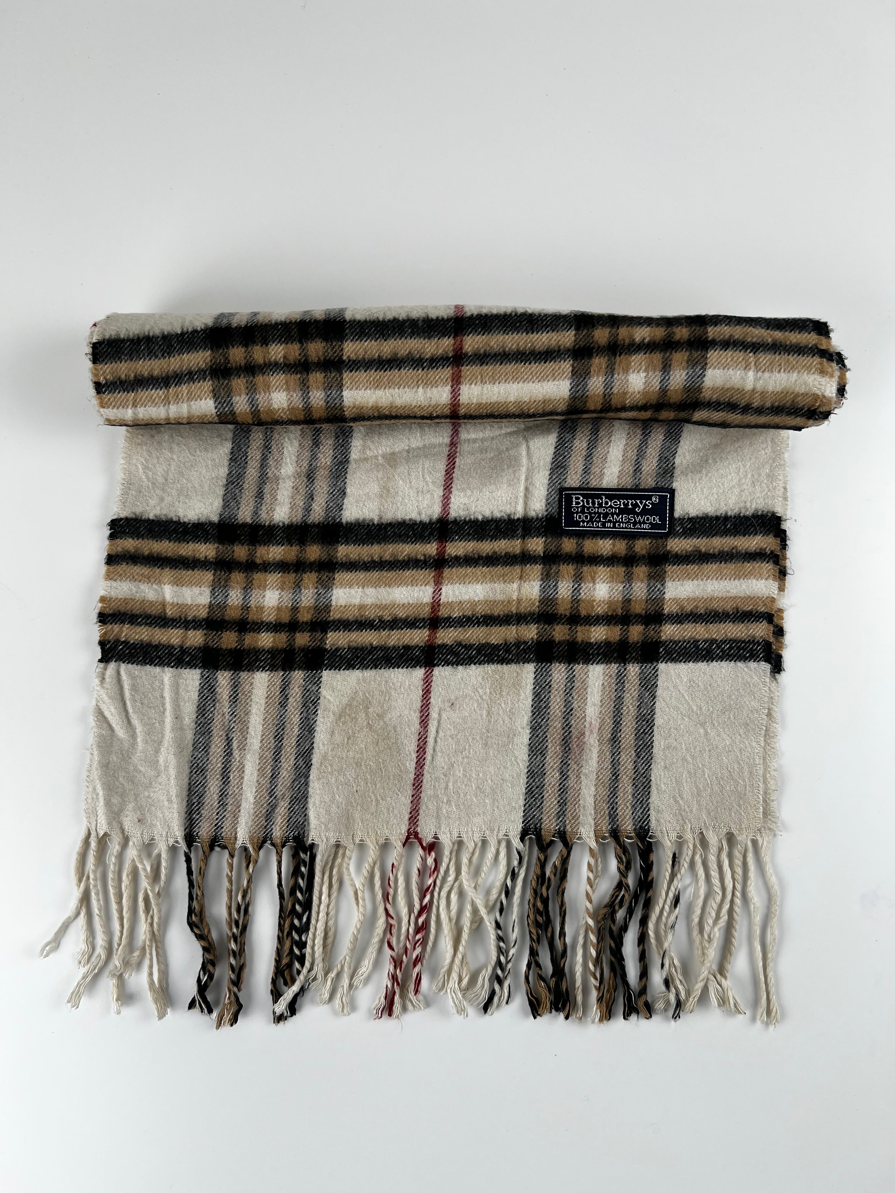 Burberry Schal | Weiß/Beige