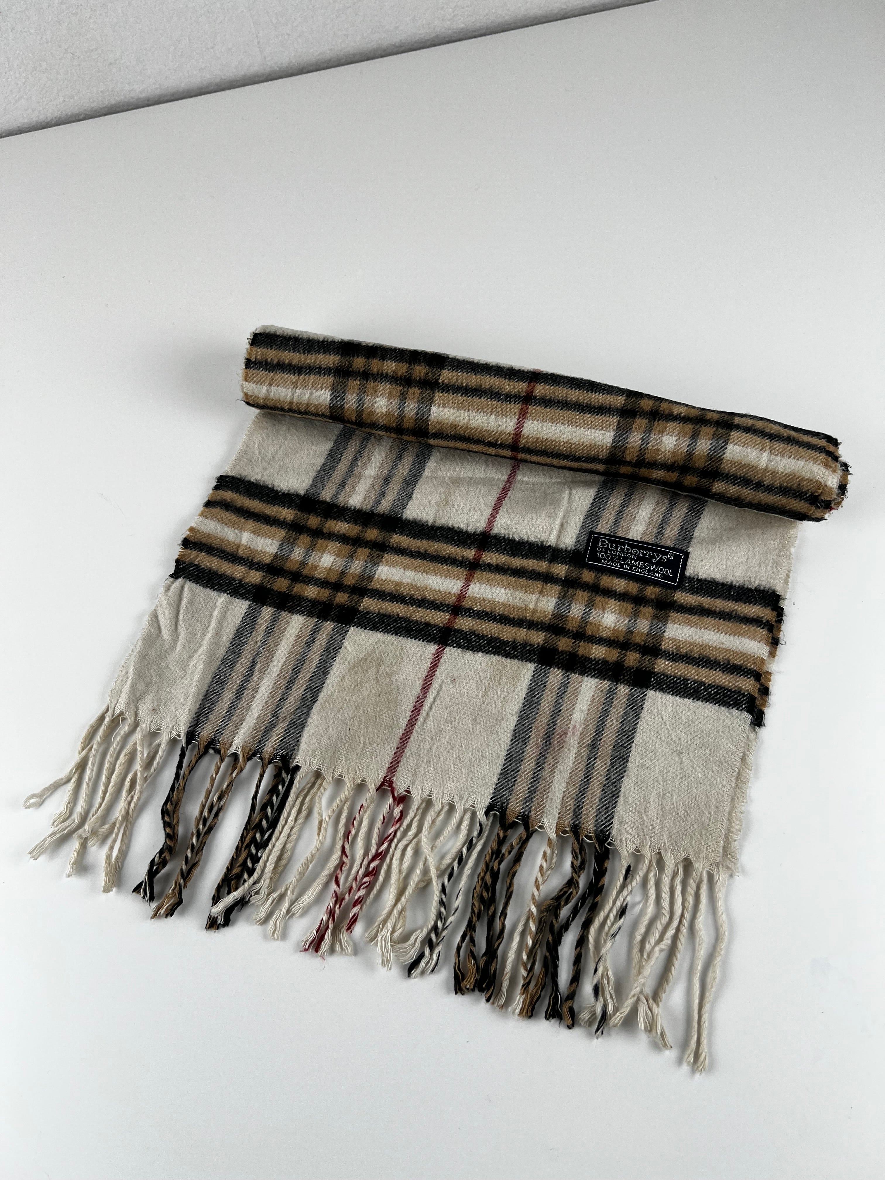 Burberry Schal | Weiß/Beige