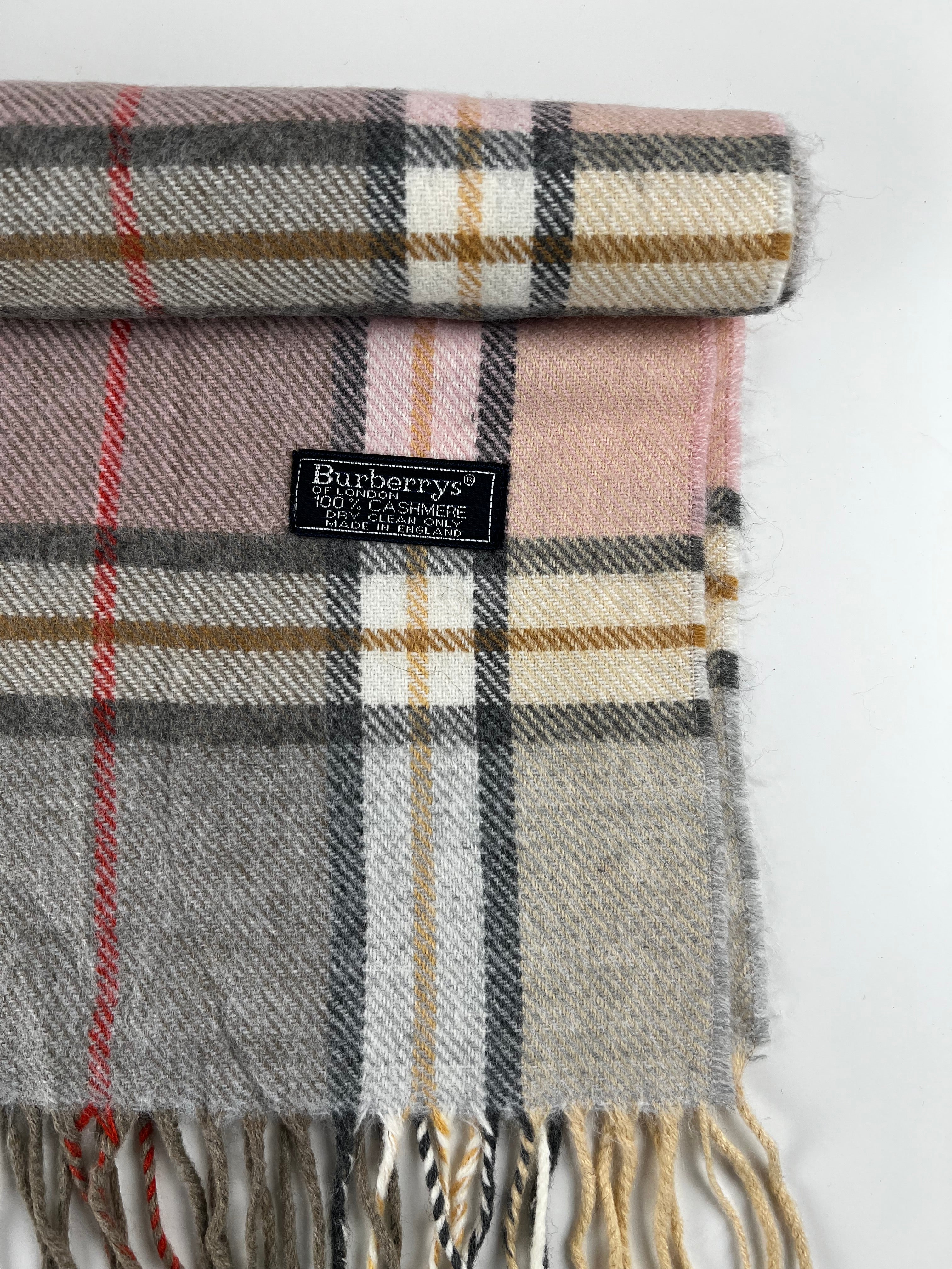 Burberry Schal | Rosa/Grau